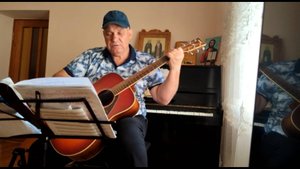 Одинокая ветка сирени-Валерий Залкин.Кавер На Гитаре.