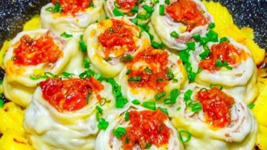 Перестала готовить обычные манты. Нашла рецепт проще и вкуснее. Самый вкусный ужин.
