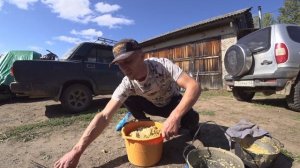 КАК Я ВАРЮ КАШУ ДЛЯ РЫБАЛКИ НА КОЛЬЦО. В КОНЦЕ ВИДЕО "РЕ