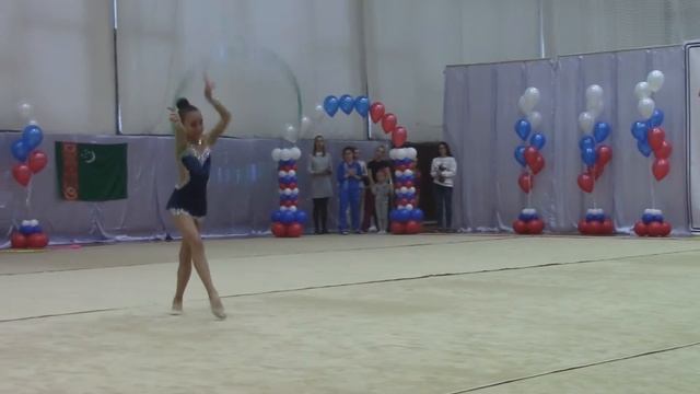 Валярова Алина вид Москва Звездный городок День второй Rhythmic Gymnastics смотреть онлайн