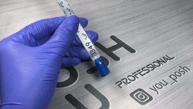 Гель-лак You Posh №1349 - Дизайн ногтей. Нанесение шеллака смотреть онлайн