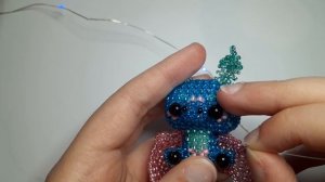 Дракон из бисера.🐲💗 Часть 6. Лапки. Дракон из бисера амигуруми. Мк дракон.