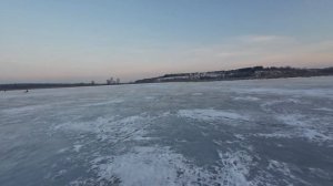 Рыбалка на реке Свияга. 25 декабря 2024г.