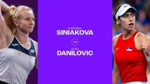 07.05.2025. Катерина Синякова - Ольга Данилович. WTA 1000 Rome. Katerina Siniakova - Olga Danilovic
