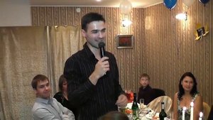Самый смешной тост на свадьбе! Чувак отжигает