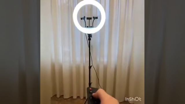 Кольцевая лампа , кольцевой свет M-45 45см 55 ват+ пульт смотреть онлайн