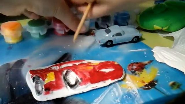 Раскраска гипсовых изделий