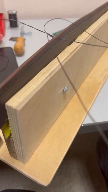 Ремень ручной работы из натуральной кожи. Handmade belt made of