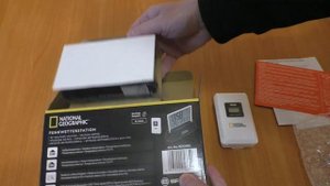 Метеостанция Bresser National Geographic 9070300 распаковка