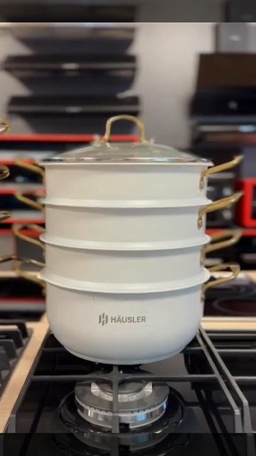 Мантоварка HAUSLER CREAM GRANIT HLS-D28GC01+ Миксер в подарок смотреть онлайн