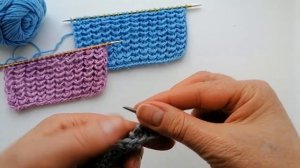 Красивый объемный узор спицами