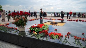 Парад гимназистов