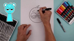 Как нарисовать Небесного Спрунки Пошаговый урок рисования для начинающих