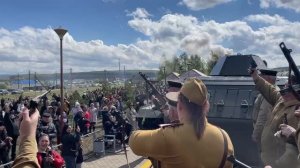 Почти 19 тысяч сердец и один «Паровоз Победы»