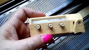 Вязальная машинка SIMAK - Brother  KH830. Часть 2.