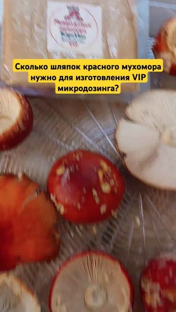 Сколько шляпок красного мухомора нужно для изготовле? смотреть онлайн