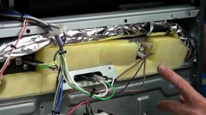 Заменить нагревательный элемент гриля духовки! Духов?