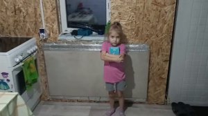 Установили на кухню отопительную батарею Никатэн. Оче