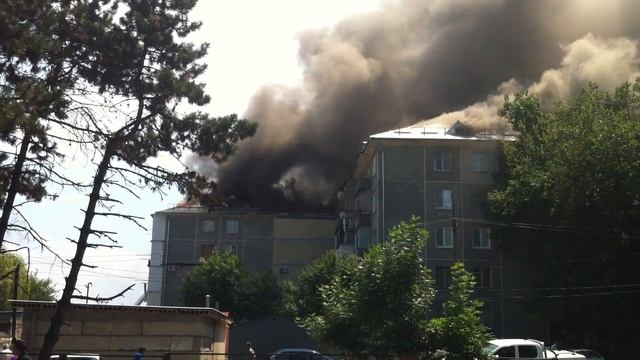 Пожар в Нальчике (3) 10.07.2013 смотреть онлайн