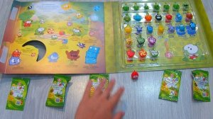 Распаковка пакетиков Ам Ням, коллекция Ам Ням новая в альбоме, коллекция пакетиков Ам Ням Пятерочка