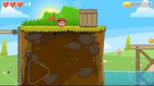 КРАСНЫЙ ШАР против ЧЕРНОГО КВАДРАТА. Мультик Red Ball 4 на Bunik TV