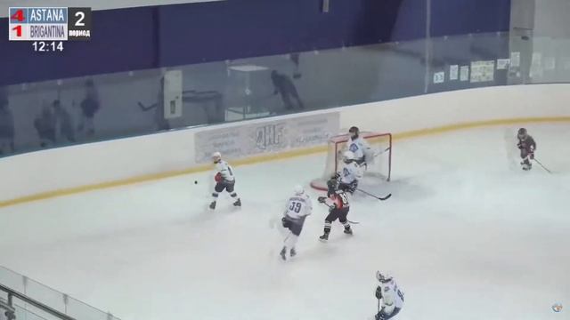 Астана - Бригантина, ЧРК-2008 группа А, тур 2, обзор игры смотреть онлайн