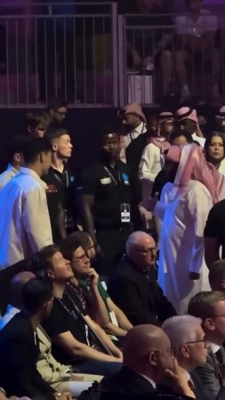 Turki Alalshikh and Dmitry Bivol shake hands — is a Beterbiev trilogy in the works?#BigFishBoxing