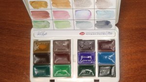 Гранулированная акварель Невская палитра