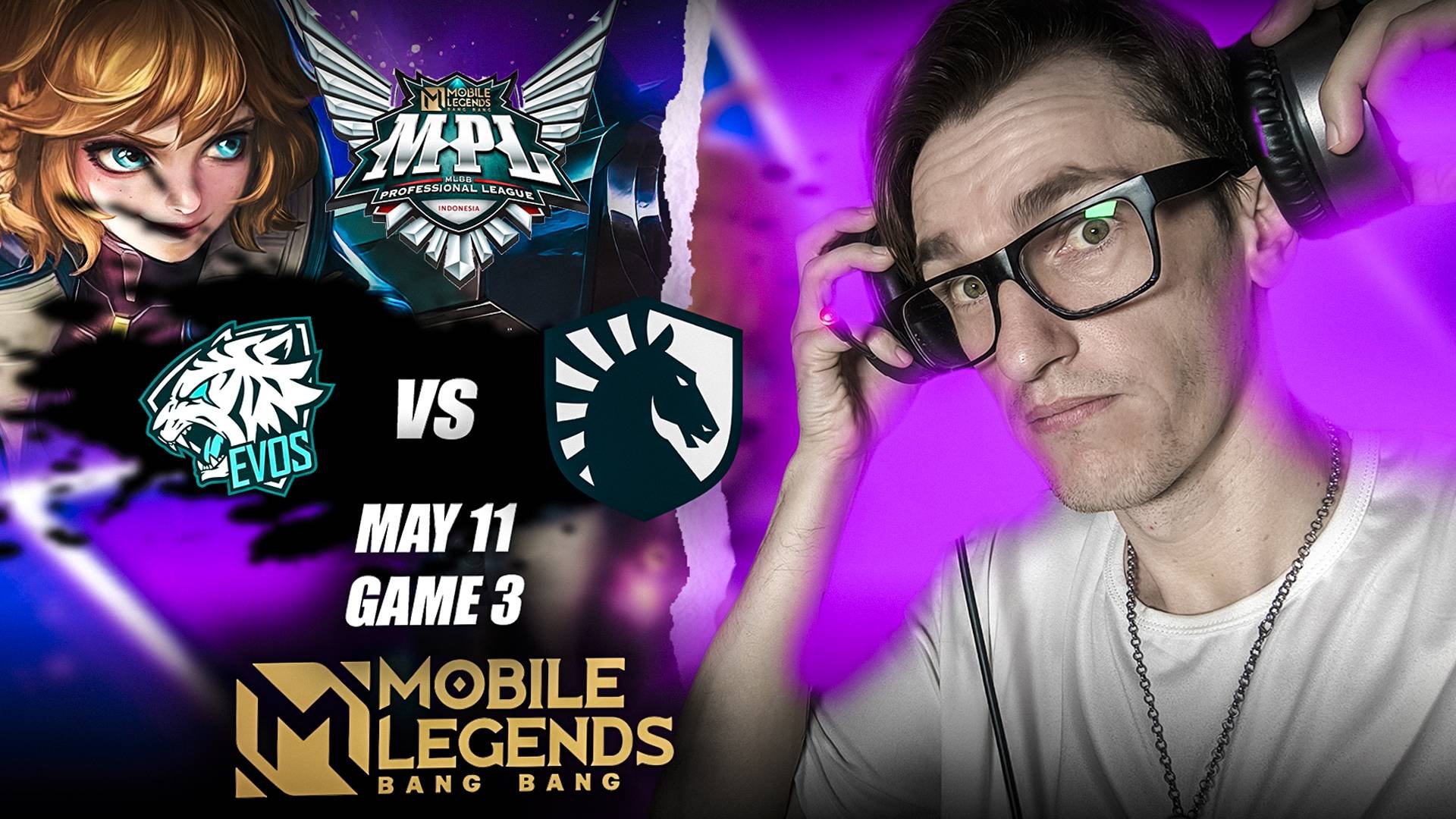 ХАЯБУСА от Team Liquid vs EVOS Game 3 | MPL ID S15 W8D3 Mobile Legends