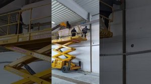 Никбри, демонтаж сэндвич панелей.