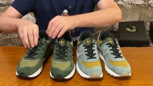 New Balance 574 Stone Island. Обзор 3х версий и примерка