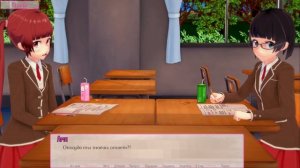 Визуальная новелла (прочтение на русском) - Lessons in love #26