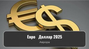 Евро - Доллар 2025