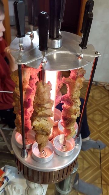 шашлык в электро-шашлычнице