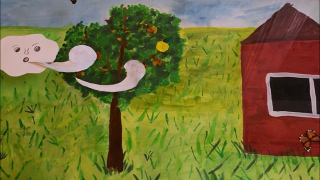 Мультфильм "Яблочко румяное" Кривец Семен, 9 лет смотреть онлайн