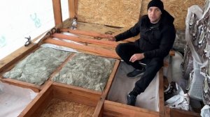 Пол. Пошаговый монтаж пола. Каркасный дом. Этапы строи?