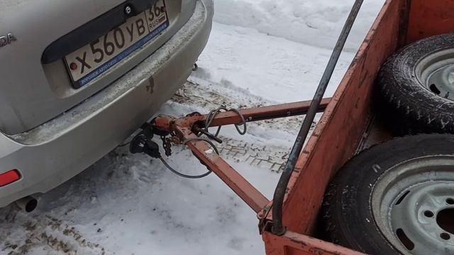 Как, правильно и безопасно, ездить с легковым прицепом смотреть онлайн