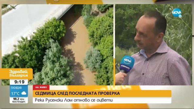 Река Русенски Лом се оцветява в нетипични нюанси - Здр? смотреть онлайн