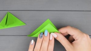 Оригами ЁЛКА из бумаги