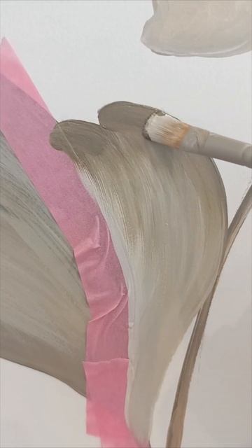 Нежная гортензия , роспись в частной квартире. #shortvideo #a смотреть онлайн