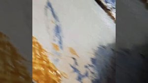 Удаление старой краски при помощи смывки.