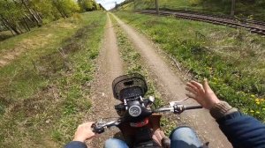 Безбашенный Мотороллер муравей. 300 кубов 174MN 26сил