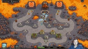 Прохождение Босса: Молох (Moloch) - 3 Звезы, Ветеран, Кингдом Раш