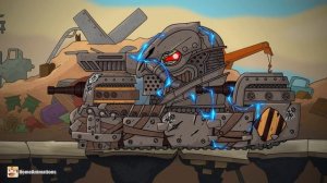HomeAnimations – Мультики про танки Мусорные мехо-динозавры - Мультики про танки