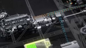 YUTONG DMT принцип работы гибридного автобуса