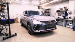 💥Тюнинг света Geely Coolray 2024 SX11-A3 ⚡️Установили 8 линз 6 Bi-L