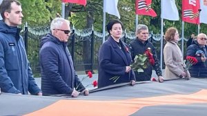 "80 метров памяти: юбилей Великой Победы отметили в Калининграде масштабной Георгиевской лентой"