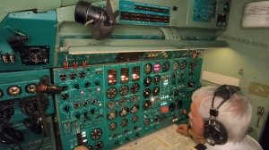 Запуск тренажера Ту-154М
