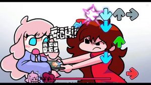 Пятничный Вечер Фанкин Против фанатки Клауда Сенпая Буйство сердечного приступа ФНФ