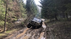 В Малинки или как положить мотор, Три УАЗа от 33 до 36